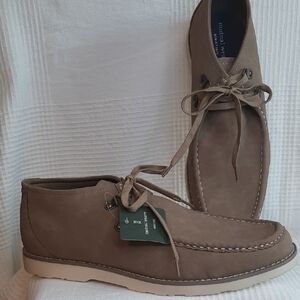 Mutual Weave Men's 12 Medium Tan Oxfords With Memory Foam New With Tag